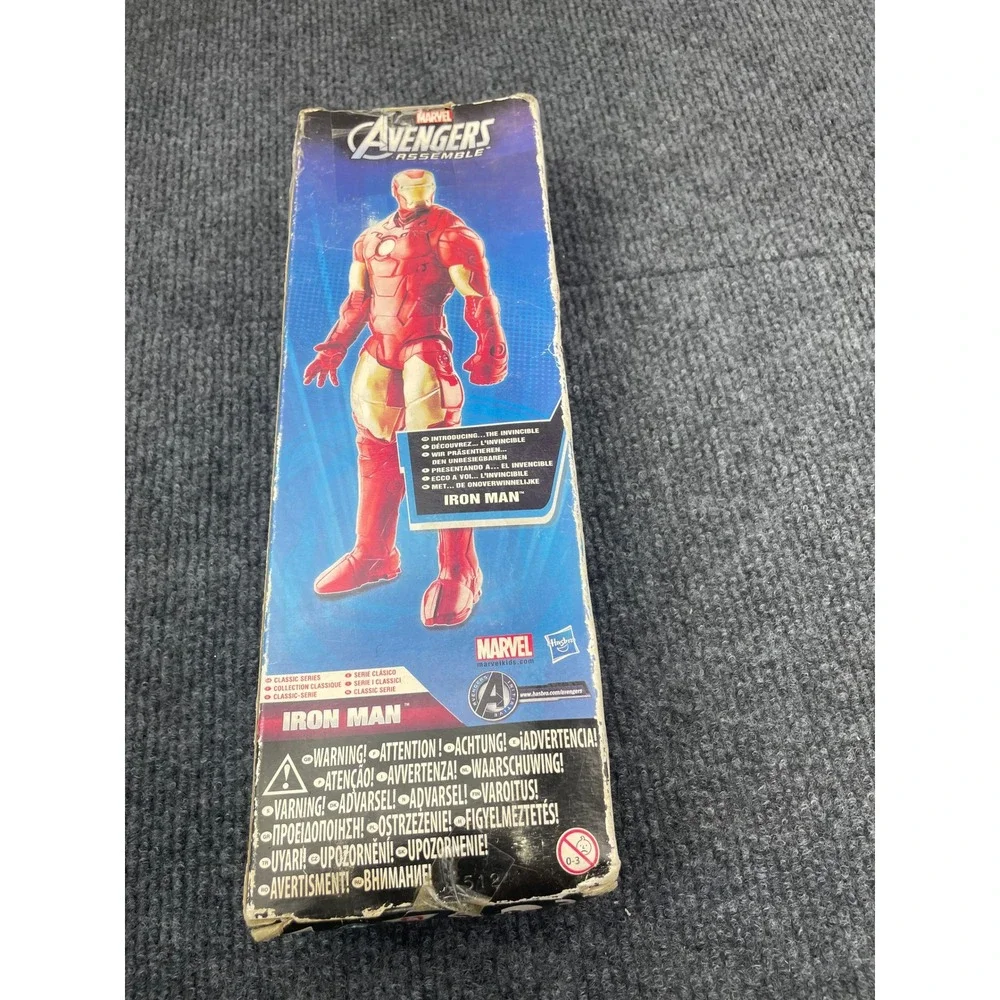 Hasbro Marvel Avengers Assemble Titan Hero Series Iron Man 12 Inch Action Figure